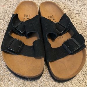 Black Betula Birkenstock Sandals